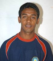 Mumbai Indians Team Player Abu Nechim for IPL 4 2011