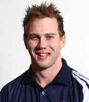 Mumbai Indians Team Player Aiden Blizzard for IPL 4 2011