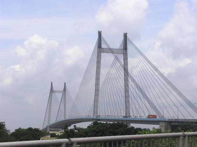 Vidyasagar Setu, the 2nd Hooghly bridge