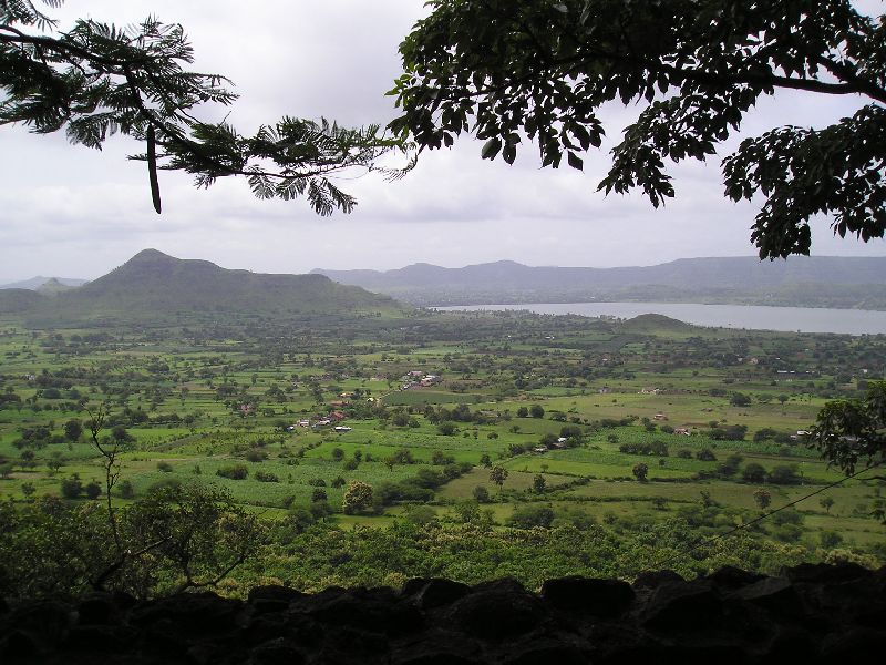 A View from Shivneri Fort